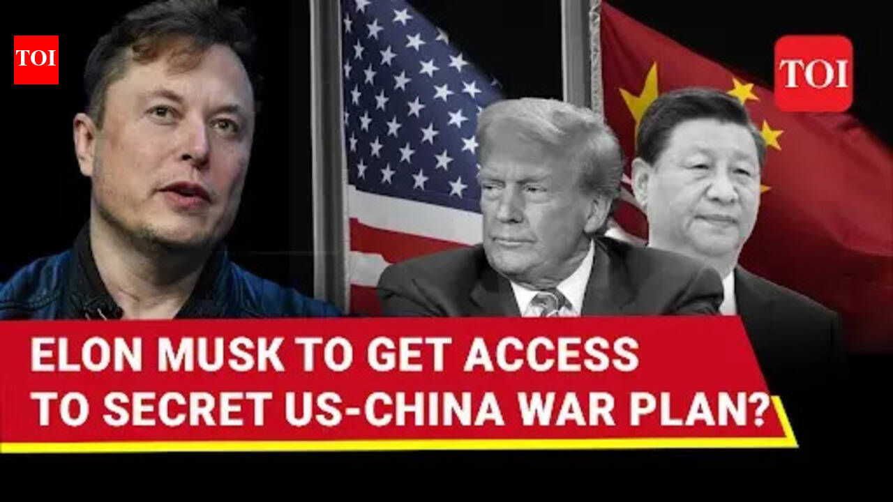 Pentagon To Give Elon Musk Top Secret US Plan On War Against China ...