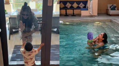 Richa Chadha shares adorable family moments from a Dubai vacation with Ali Fazal and baby Zuneyra