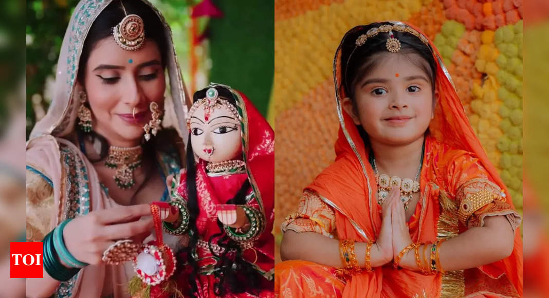 Charu Asopa celebrates Gangaur festival; shares beautiful pictures of daughter Ziana dressed in traditional wear