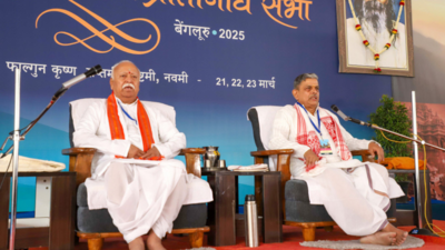 RSS annual report flags violence against Hindus in Bangladesh, says restoring long-term peace in Manipur will take time