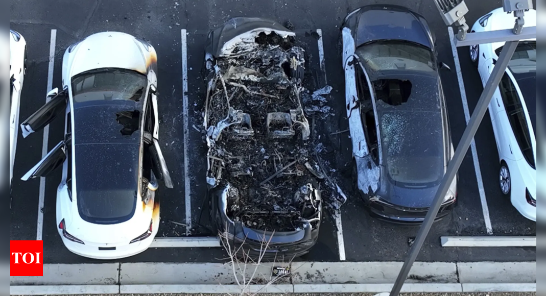 Tesla arson attacks investigated as 'domestic terrorism,' backed by radical group tied to 2020 riots