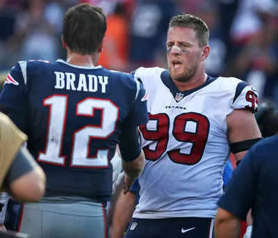 JJ Watt hopes to avoid Tom Brady as Eye Football Promotion Glory