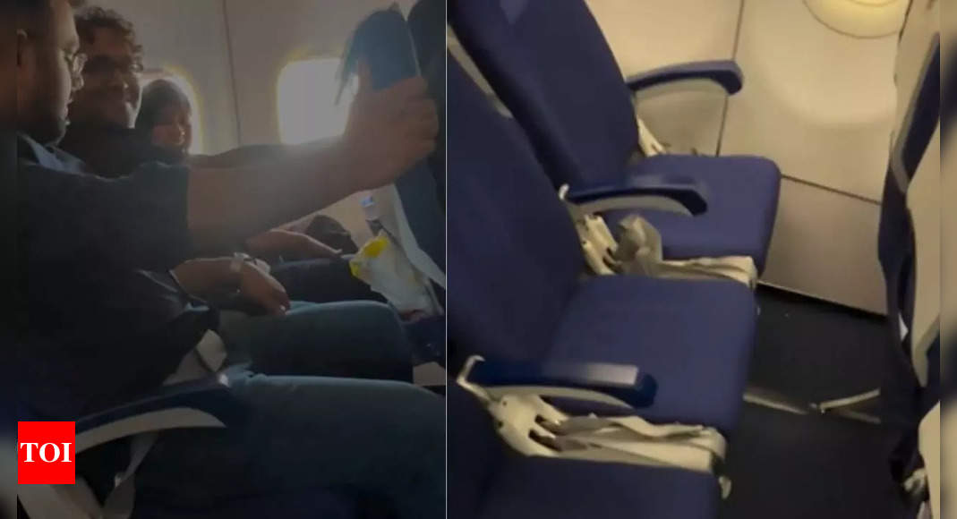 'Mini heart attack': IndiGo flyer stunned as seat becomes loose mid-air