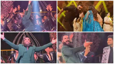 Ranveer Singh shows off his Dhurandhar look and channels Rocky Randhawa with his electrifying dance performance at wedding - WATCH