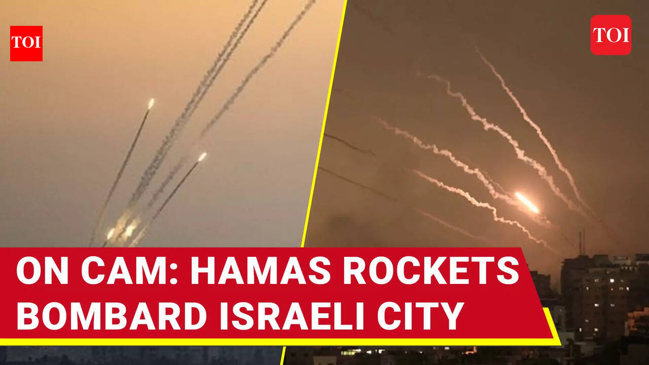 Hamas Fires Rockets At Israel, IDF Intercepts Missiles And Strikes Gaza ...