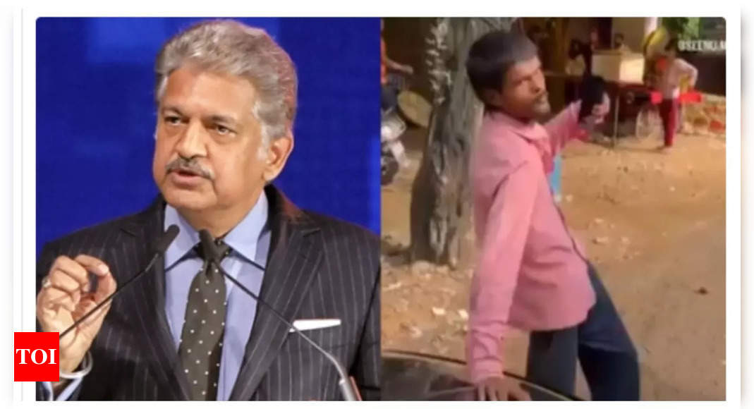 Street vendor sees a swanky Porsche on the street. The owner comes to him and DOES this; Anand Mahindra shares video