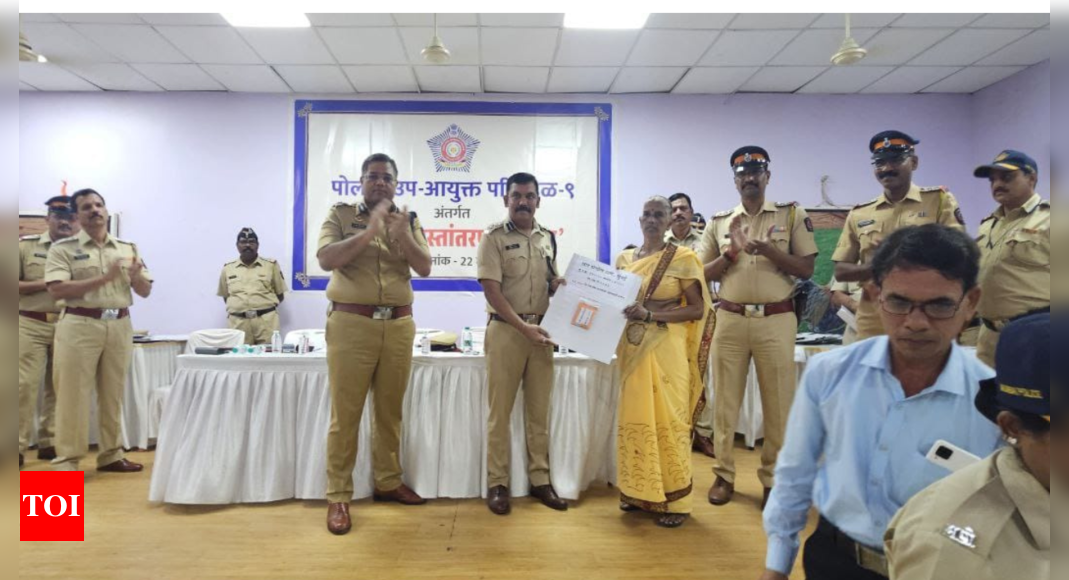 Mumbai Police return stolen valuables worth Rs 3 crore to over 180 citizens