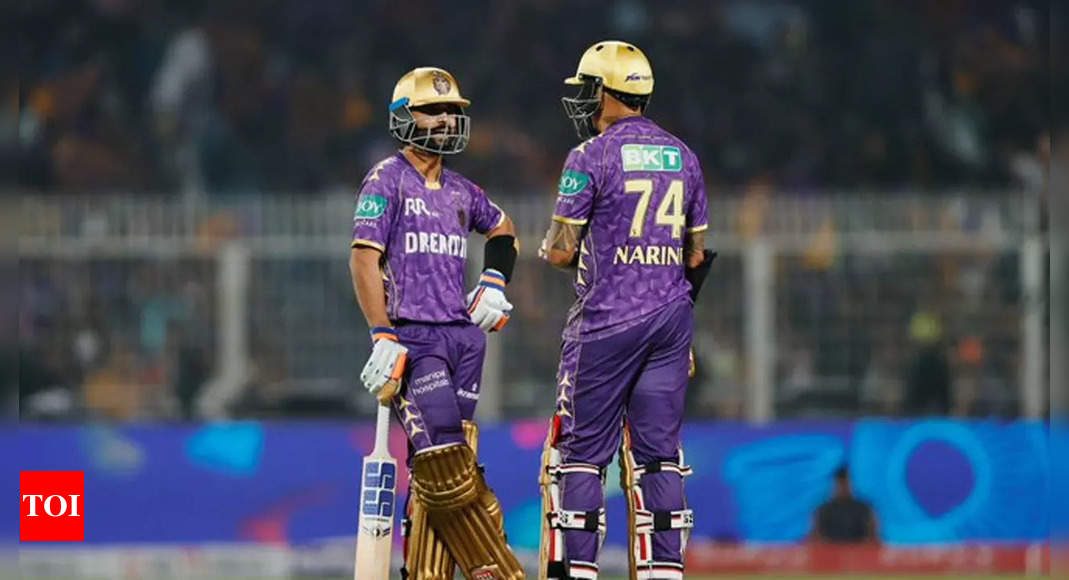 IPL Live: Ajinkya Rahane leads KKR’s run charge with a 25-ball fifty