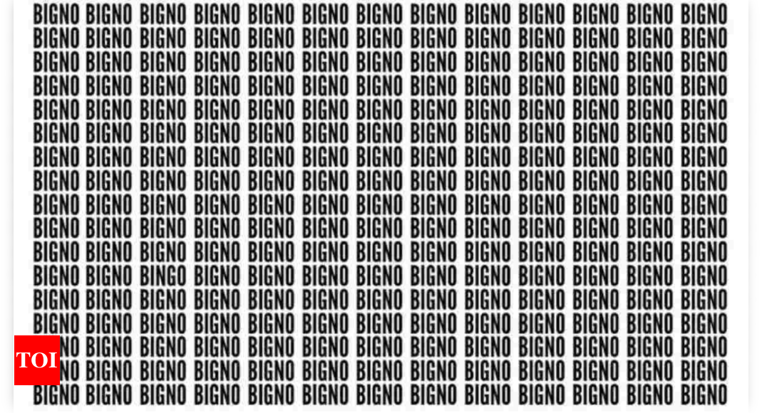 Optical Illusion: Only an Eagle-eyed person can spot the word 'BINGO' in this picture