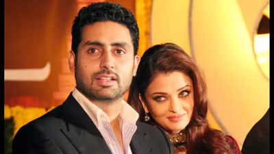 When Aishwarya Rai Blushed as Abhishek Bachchan Reveled He's 'Protective' of His 'Beautiful Wife' - Watch Video