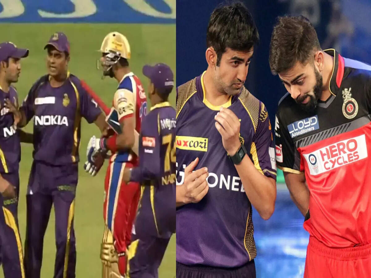 कोहली-गंभीर की भिड़ंत से लेकर 49 रन पर ढेर: आरसीबी और केकेआर के बीच IPL के यादगार मुकाबले