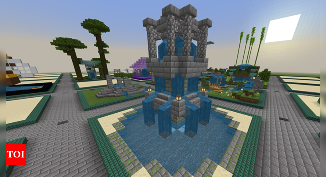 5 Minecraft Fountain designs to try in 2025