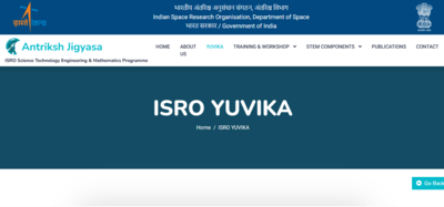 ISRO YUVIKA 2025 registration closes tomorrow: Direct link to apply here – The Times of India