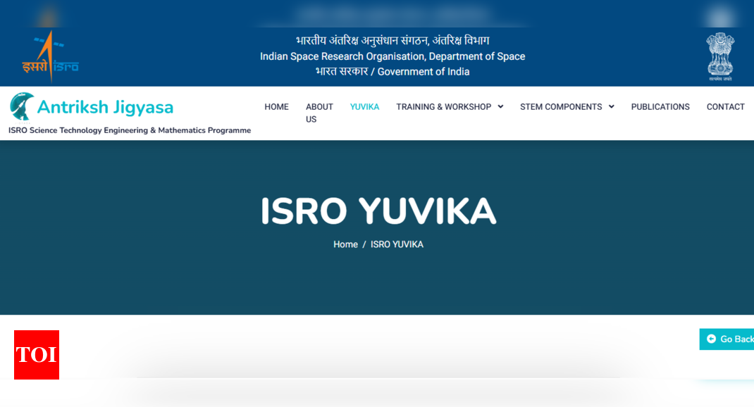 ISRO YUVIKA 2025 registration closes tomorrow: Direct link to apply here