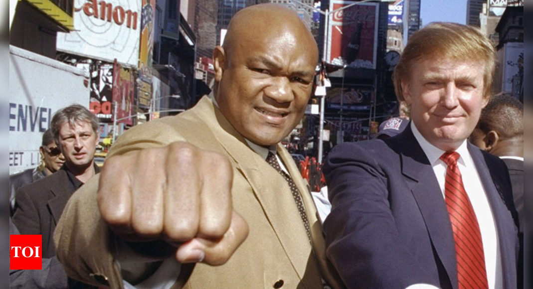 'What a great fighter!': Donald Trump mourns death of boxing legend George Foreman