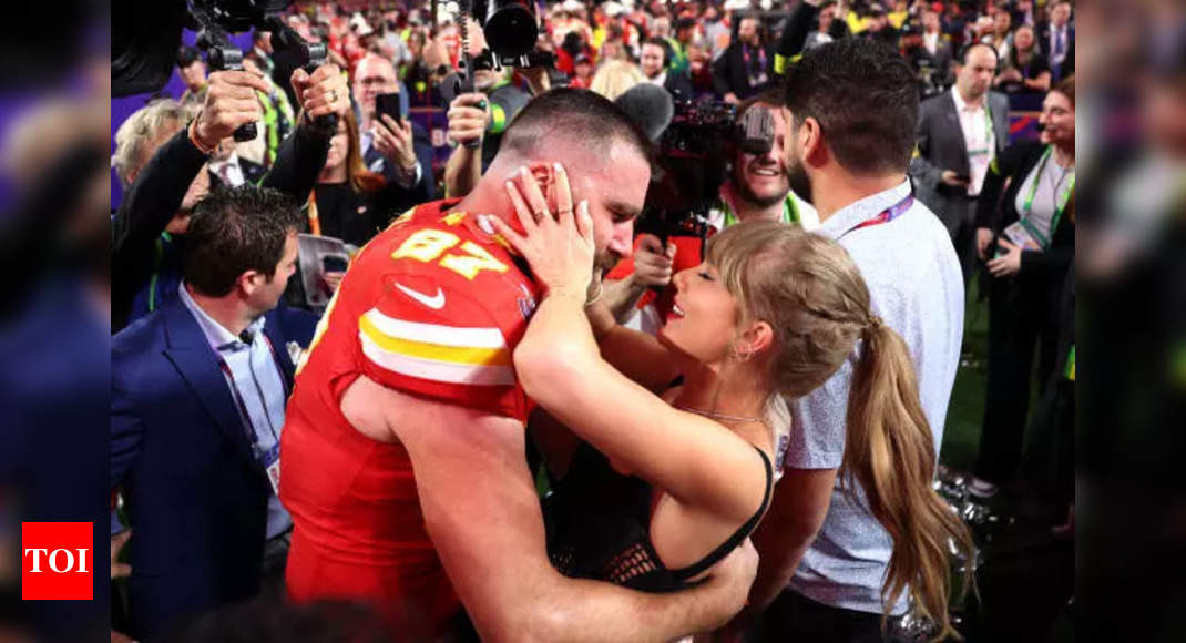 Travis Kelce’s viral fan moment: ‘Where’s Taylor?’ chants take over