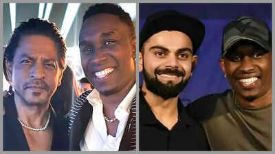 DJ Bravo showers praise on his 'boss' Shah Rukh Khan; recalls Virat Kohli visiting his house and having dinner with him