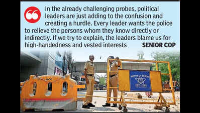 Political meddling affecting riots probe, lament cops