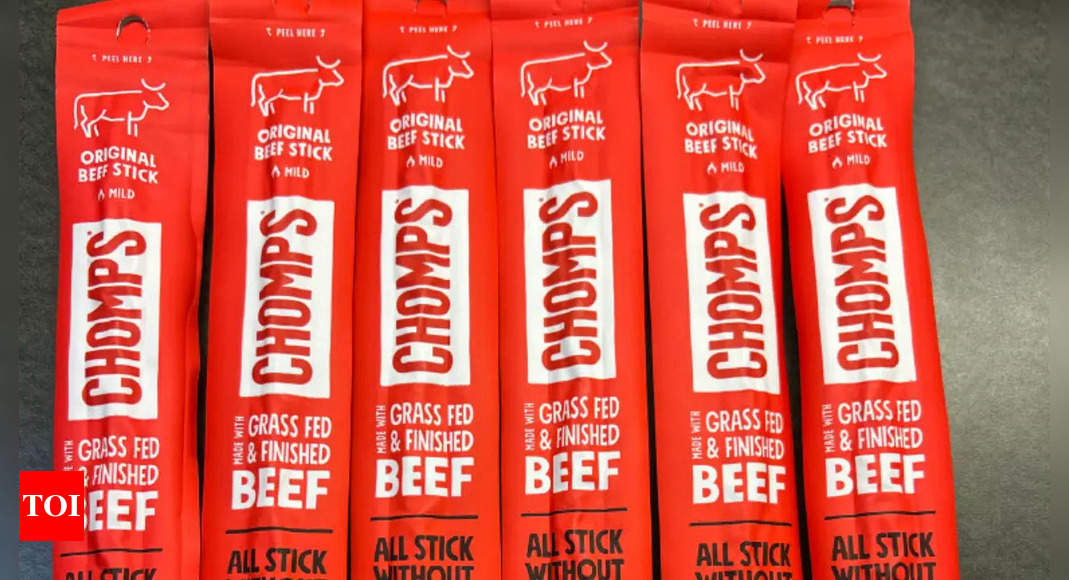 Nearly 30,000 pounds of Chomps Beef Sticks recalled after finding metal in the meat