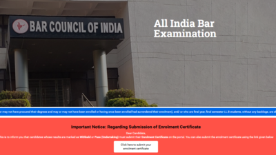 AIBE 19 Result withheld? Here’s what you should do – The Times of India