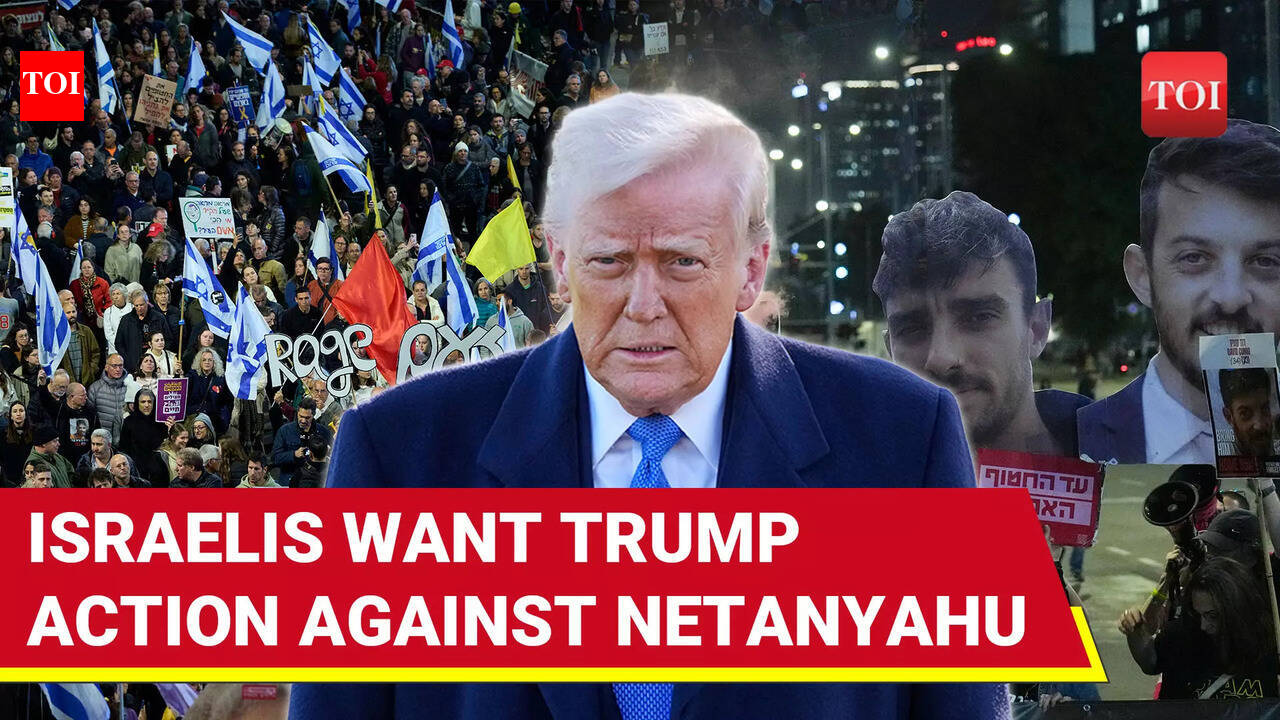 'Where Are You Hiding?': Israelis YELL At Netanyahu; TEL AVIV Erupts ...