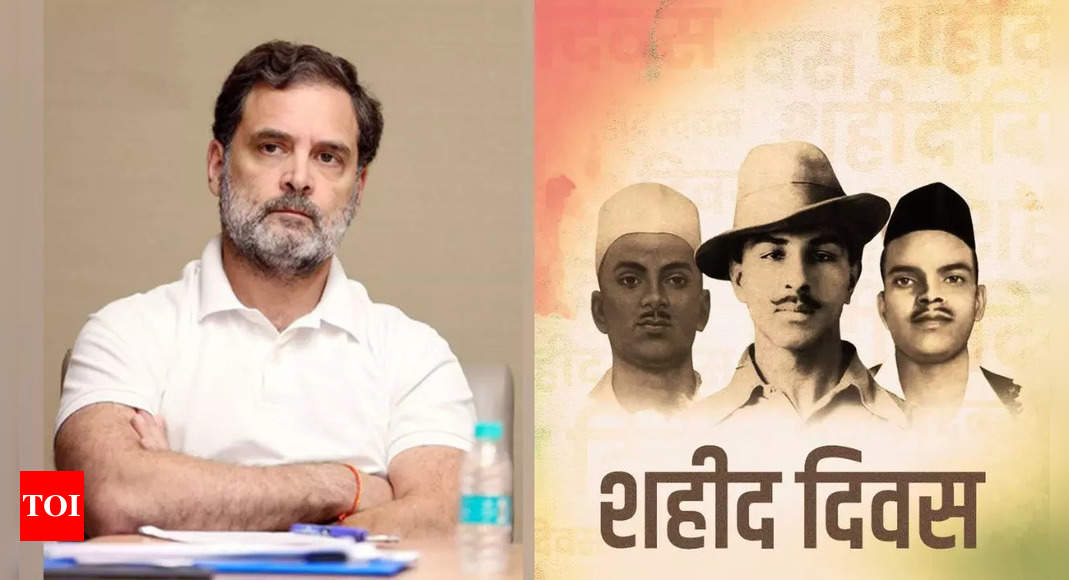 Bhagat Singh fought not just British rule but also casteism, discrimination: Rahul Gandhi