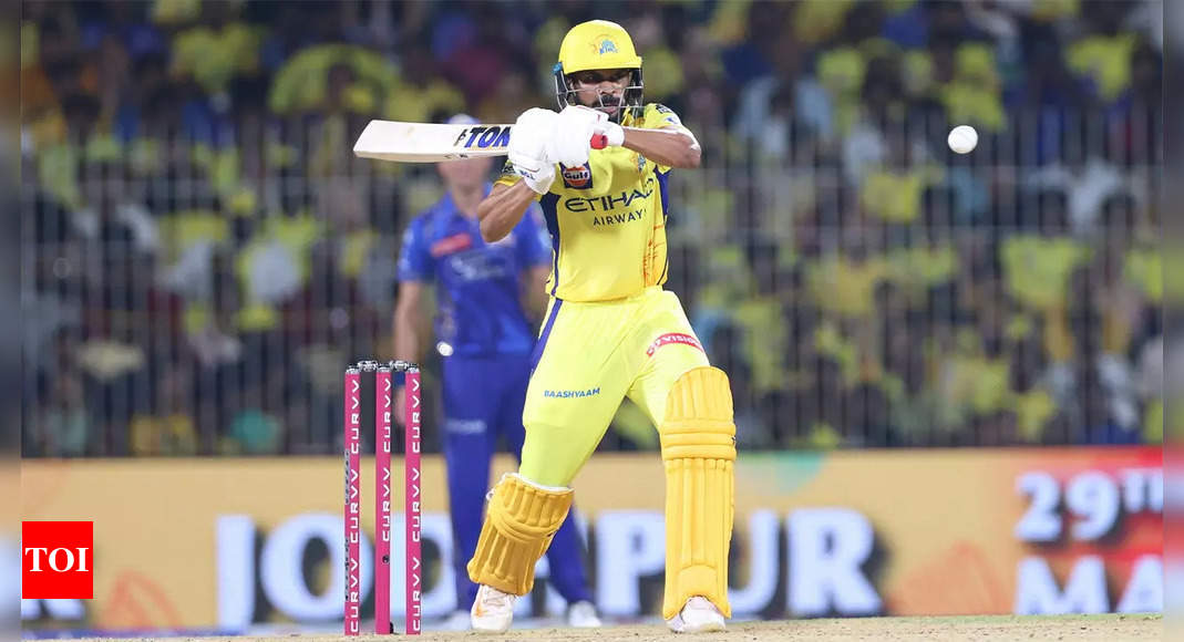 IPL 2025 Live: Vignesh Puthur scalps Ruturaj Gaikwad, Shivam Dube in quick succession