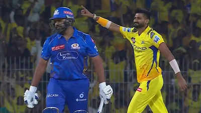 Rohit Sharma equals unwanted IPL record with duck against CSK