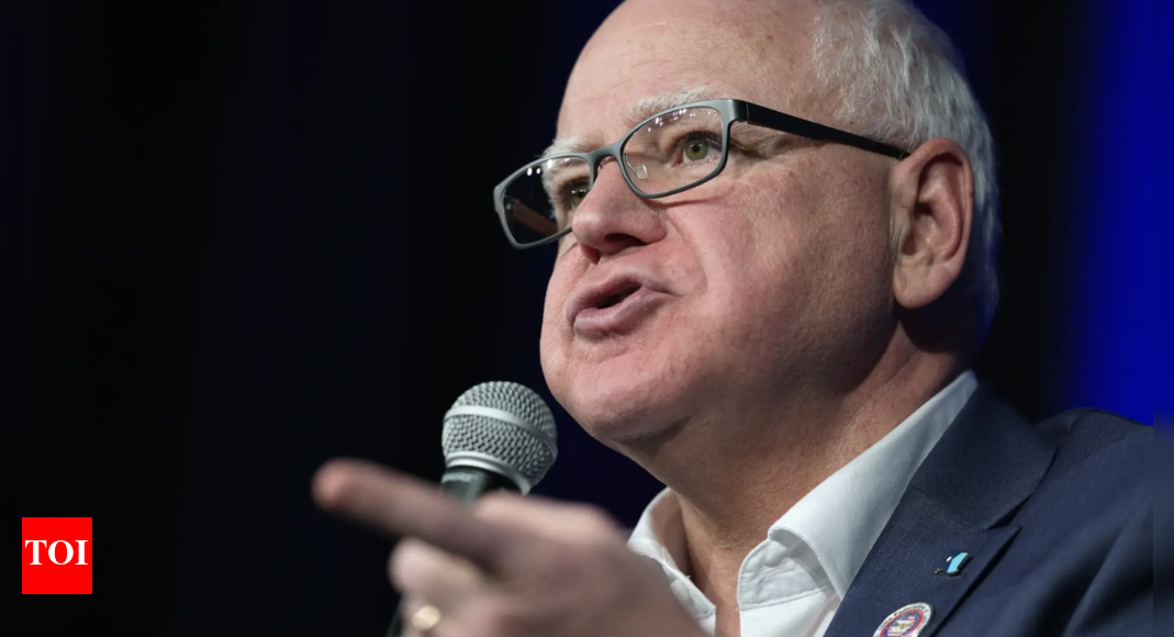 'No sense of humour': Tim Walz backtracks on Tesla's falling stock jab