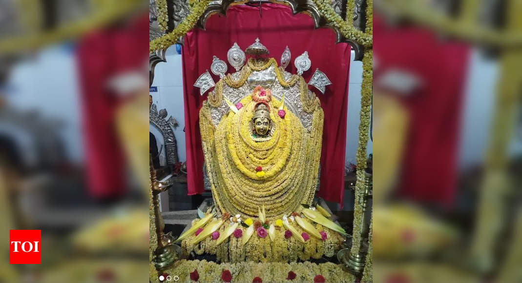 Surangi flowers captivate devotees at Vargao temple