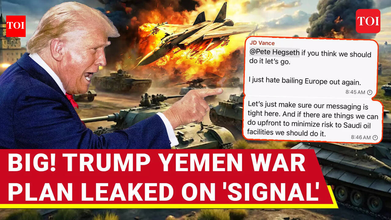 Trump WAR PLAN LEAKED: Pentagon Chief Hegseth 'LEAKS' Attack Details To ...