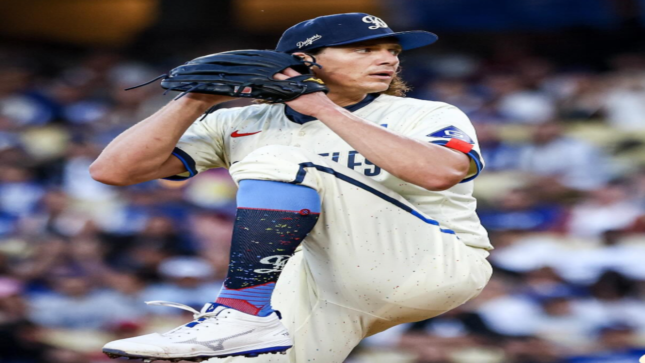 Dodgers star Tyler Glasnow steals the show with 9K's in 5 innings