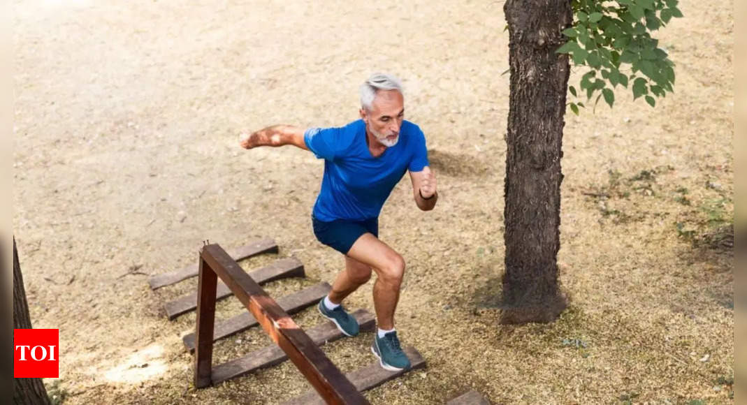 Climbing stairs can improve leg strength in older adults, reveals study – The Times of India