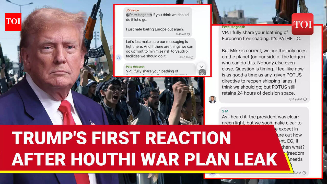 'Waltz Learnt A Lesson...' Trump's SHOCKING Response To Houthi War