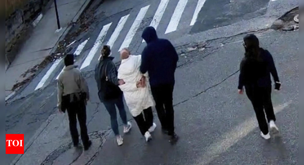 Turkish student at Tufts University detained, video shows masked people handcuffing her