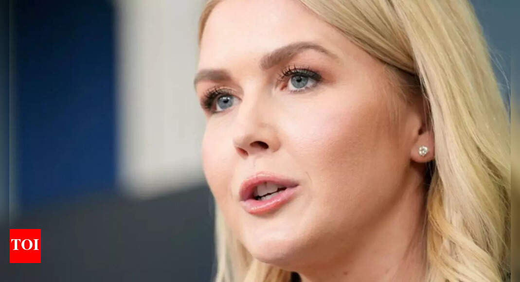 White House press secretary Karoline Leavitt terms leaked chat