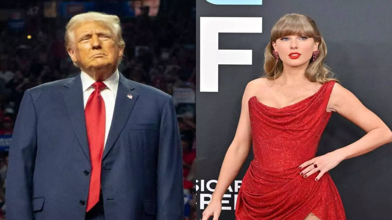 Why can't Donald Trump stop trolling Taylor Swift amid supporting Travis  Kelce and the Chiefs? | NFL News - The Times of India