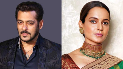 Salman Khan’s humorous take on the nepotism debate: "Kangana ki beti aayengi, toh film karegi ya politics…?"