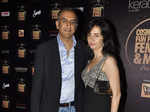 Milan Luthria with wife