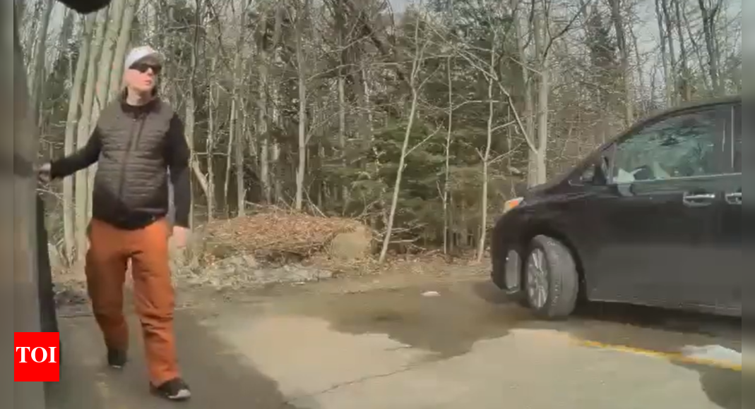 Man caught on camera keying Tesla Cybertruck outside resort in New Hampshire