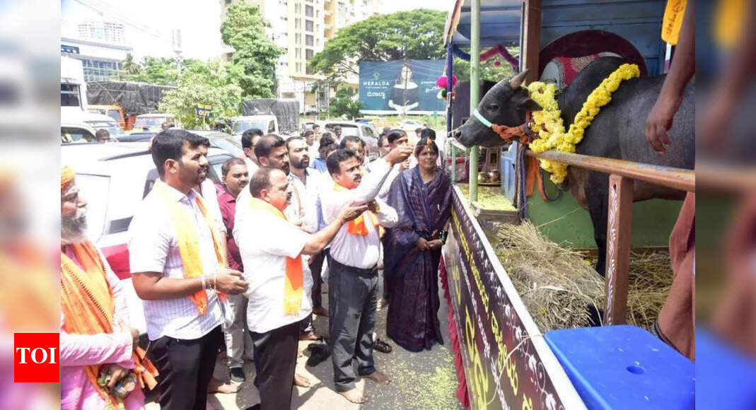Nandi Rath Yatra enters M’luru | Mangaluru News - The Times of India