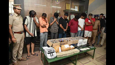 Police bust drug racket, arrest seven peddlers in Coimbatore