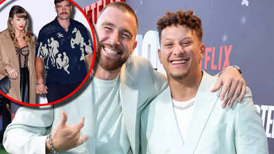 Patrick Mahomes dragged into Tom Brady’s Raiders drama, while MLB star crowns Travis Kelce & Taylor Swift GOATs