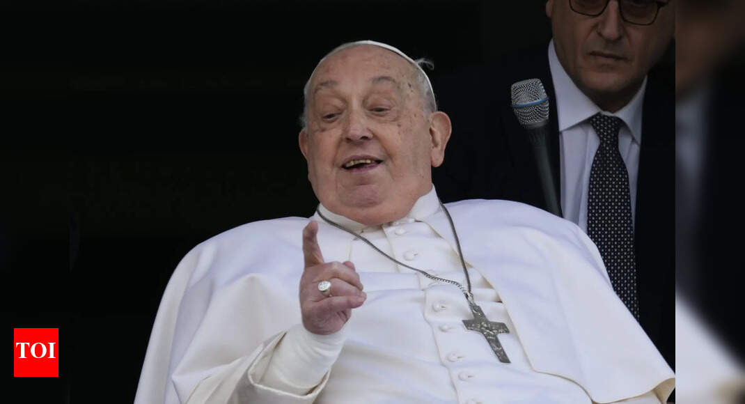 Pope Francis came near death in hospital, his doctor says