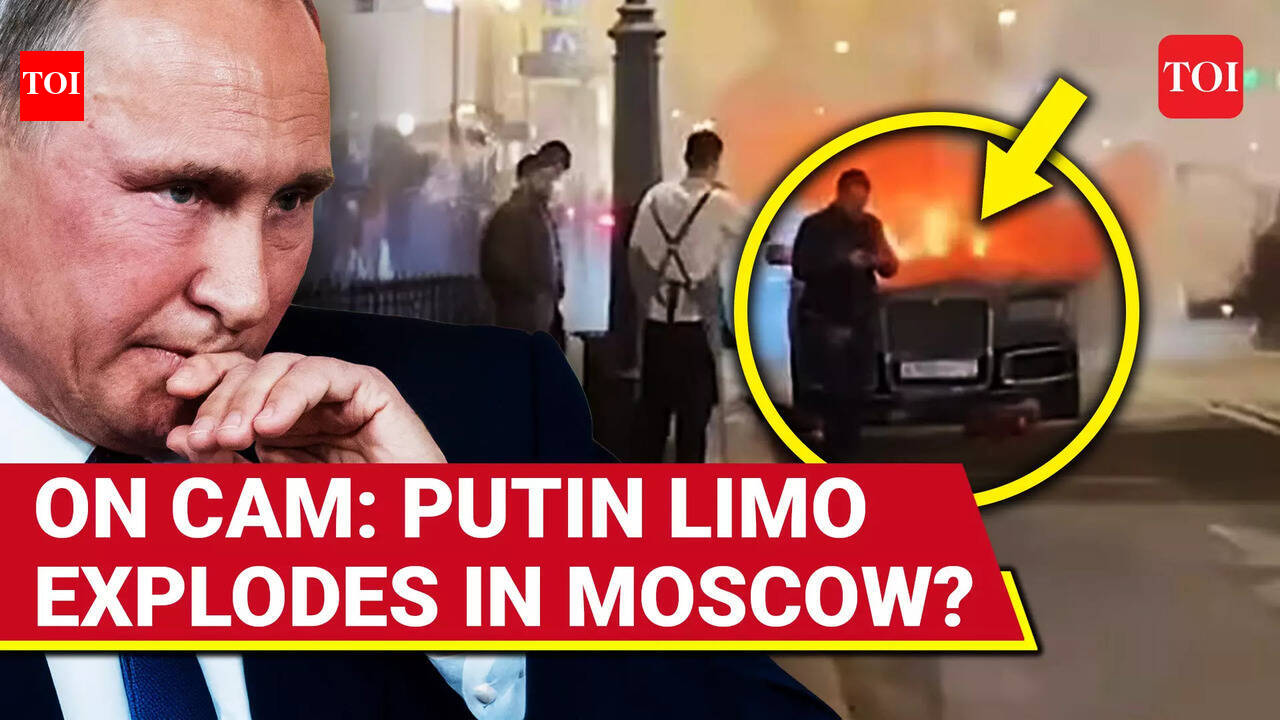 Putin's Luxury £275,000 Limo EXPLODES In Moscow, Survives ASSASSINATION ...
