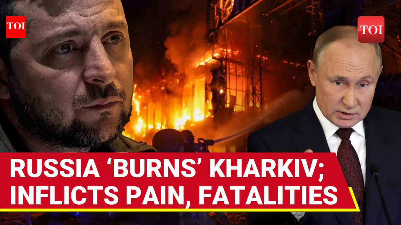 Russian Drone Barrage Kills 2, Injures Dozens in Ukraine’s Kharkiv ...