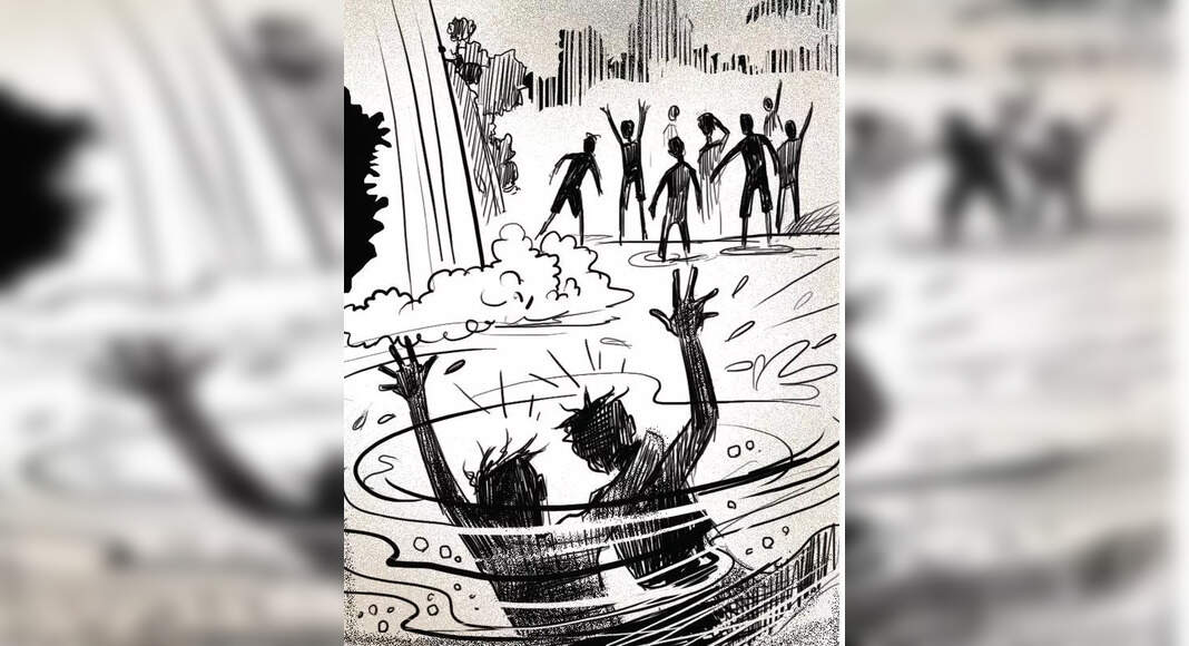 3 kids drown, mom dies too in bid to save them | Hyderabad News - The