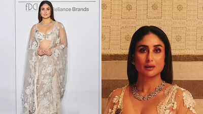 Kareena Kapoor Khan brille au gala de la Fashion Week