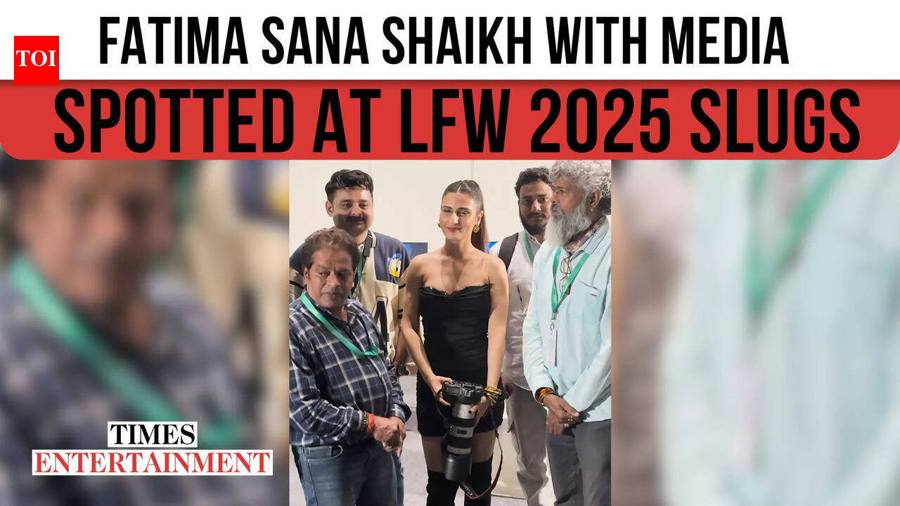 Fatima Sana Shaikh Shines at LFW
