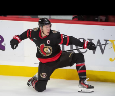 Brady Tkachuk, Tim Stutzle, and Ridly Greig struggle as the Ottawa